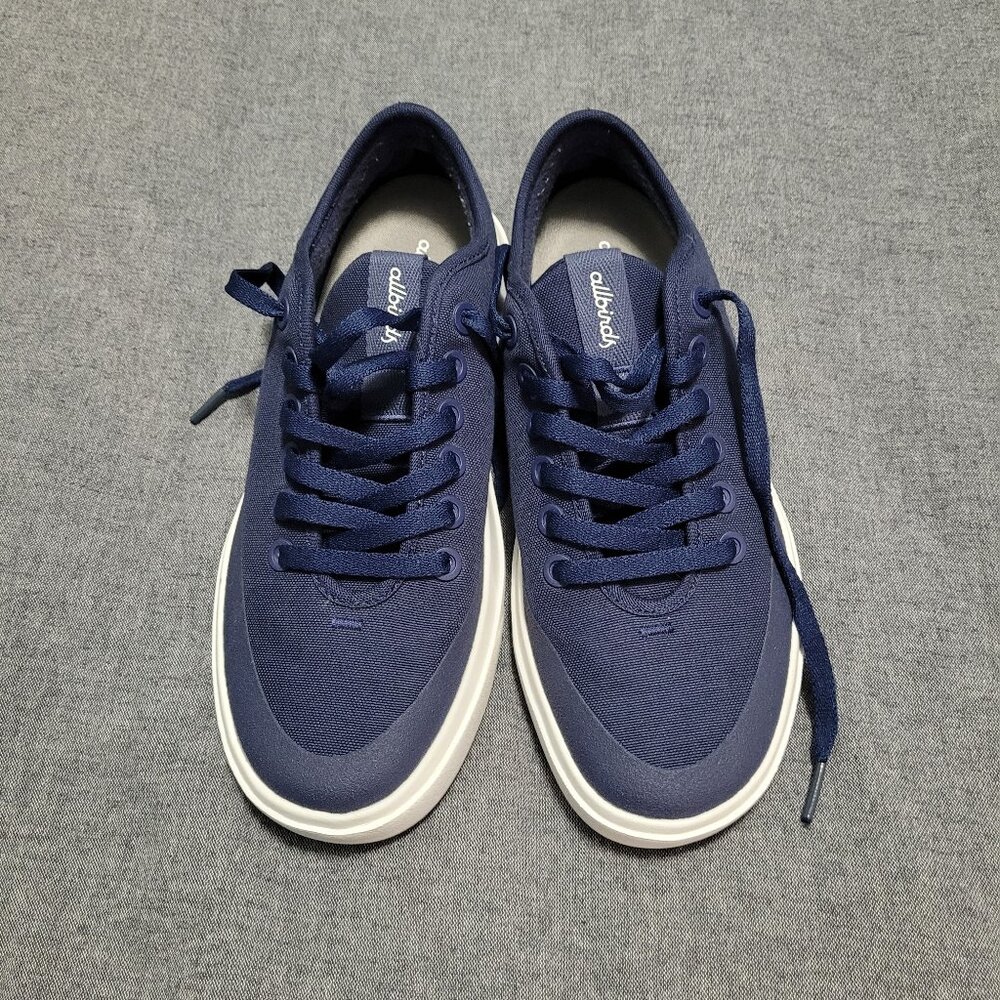 Men's allbirds Canvas Pipers Everyday Court Deep Navy Sneakers